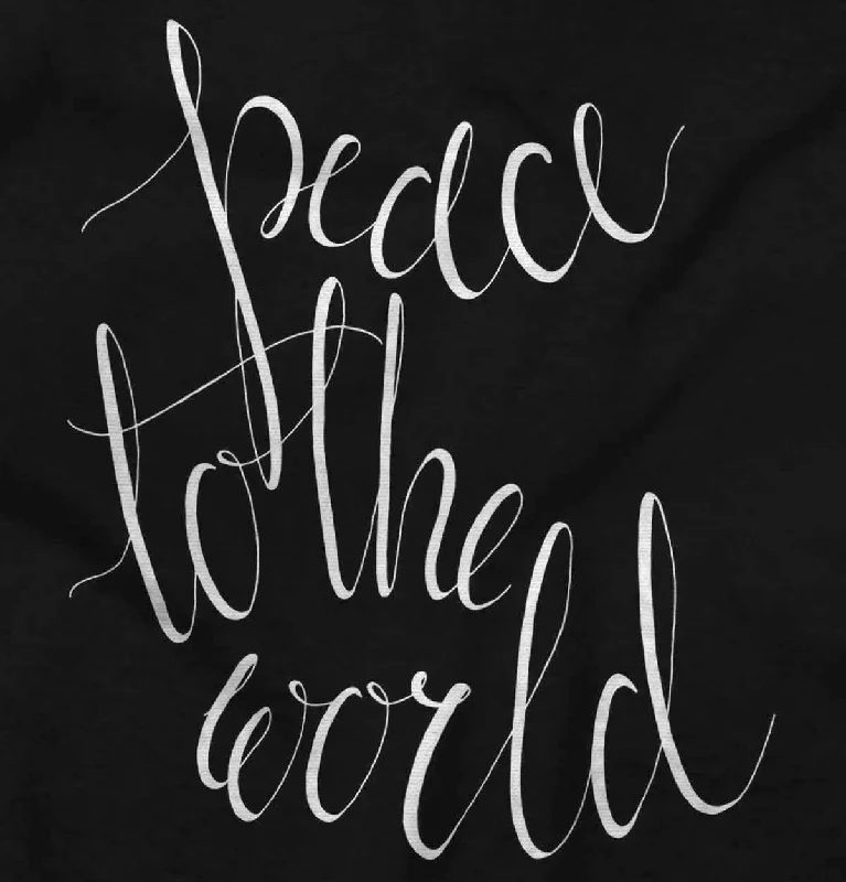 Peace To The World Sleeveless T-Shirt