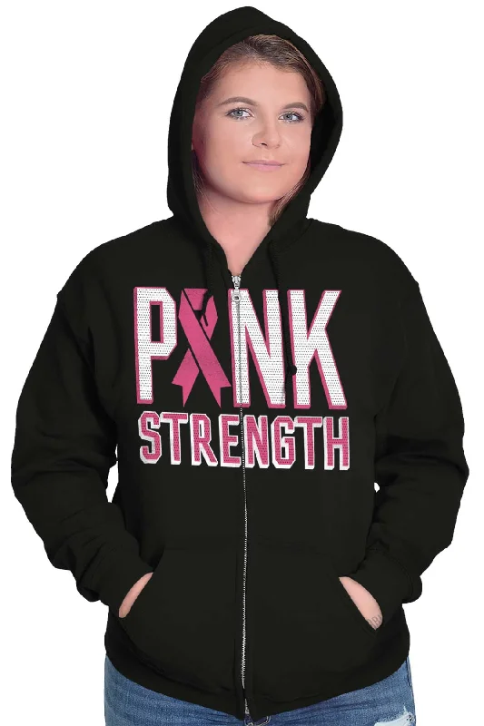 BCA Pink Strength Zip Hoodie