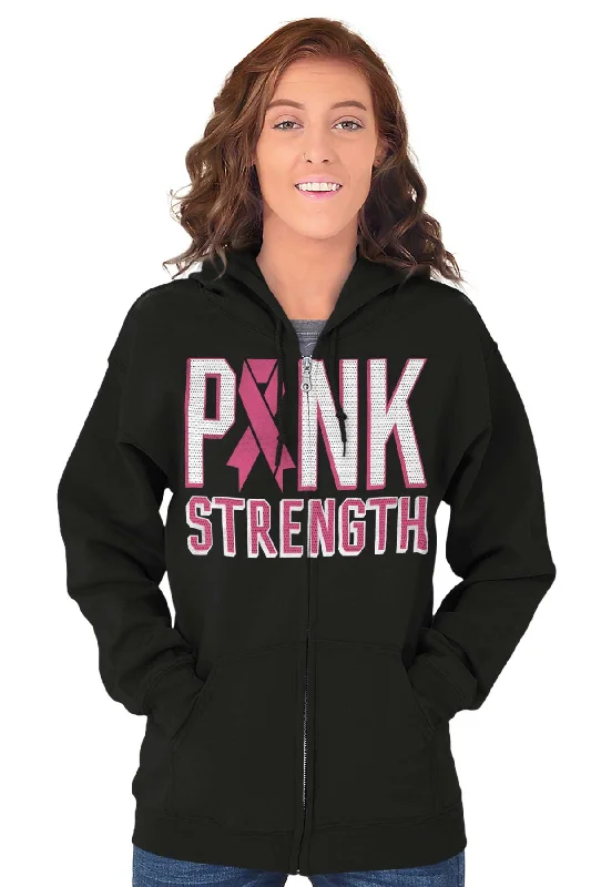 BCA Pink Strength Zip Hoodie