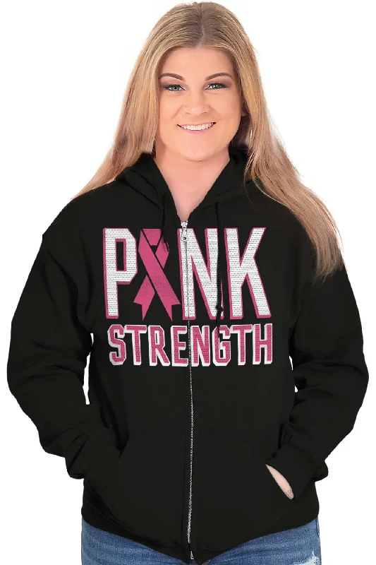 BCA Pink Strength Zip Hoodie