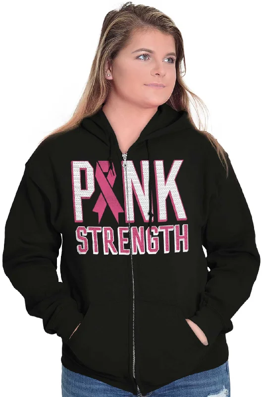 BCA Pink Strength Zip Hoodie