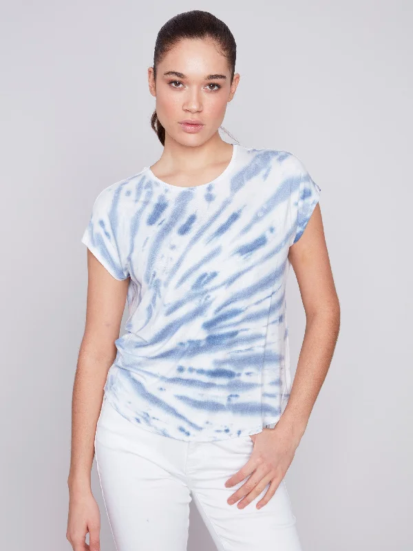 Tie Dye Knit Top - River