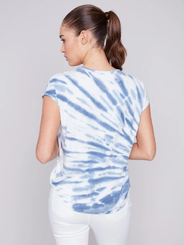 Tie Dye Knit Top - River