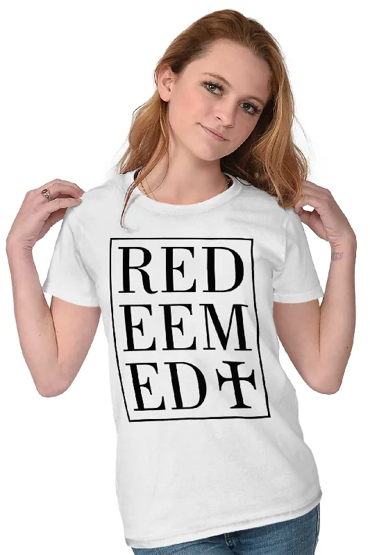 Redeemed Ladies T Shirt