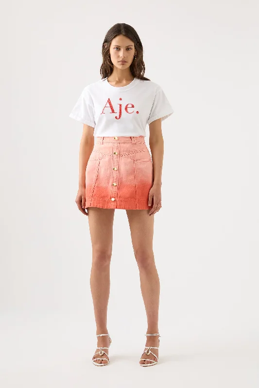 Remi Embellished Logo Tee