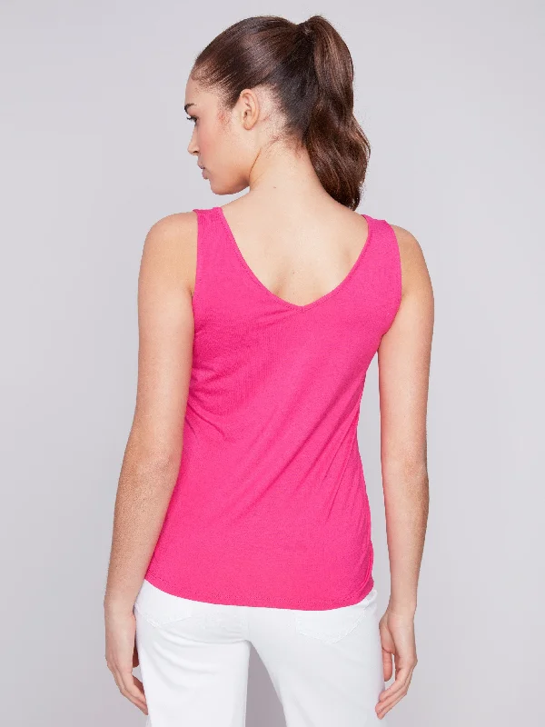 Reversible Bamboo Cami - Punch