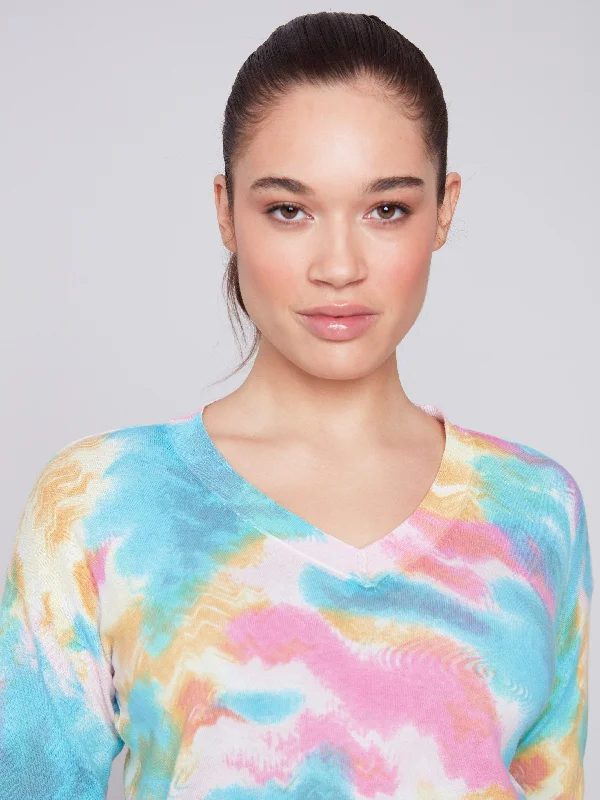 Reversible Cotton Sweater - Multicolor