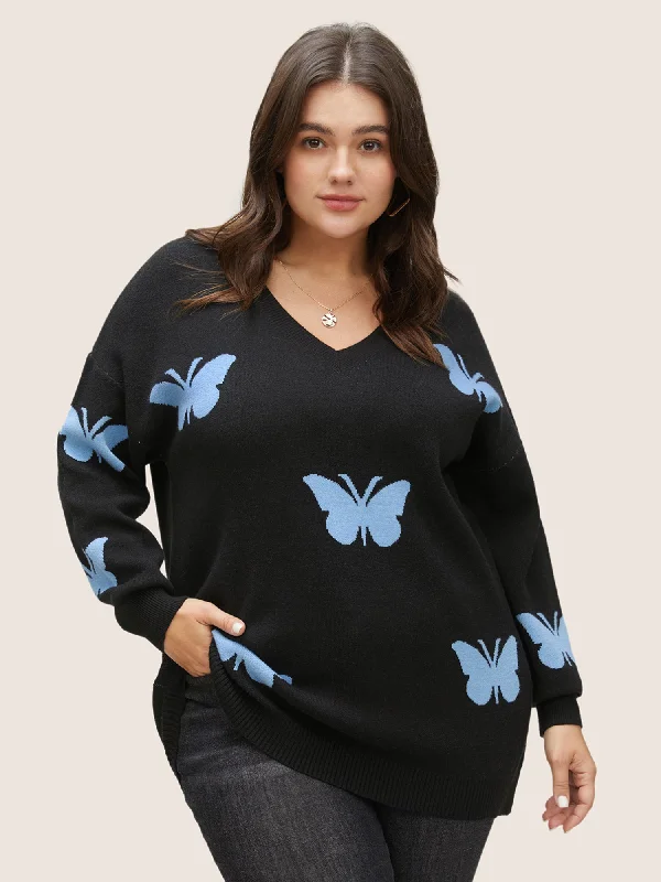 Supersoft Essentials Butterfly Drop Shoulder Pullover