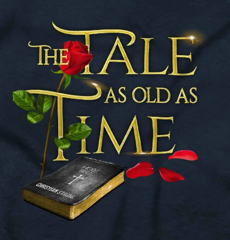 Tale Old as Time Junior Fit V-Neck T-Shirt