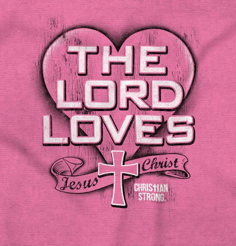 The Lord Saves Ladies T Shirt