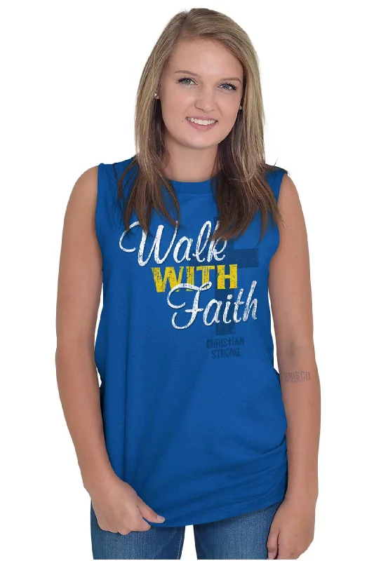 Walk With Faith Sleeveless T-Shirt