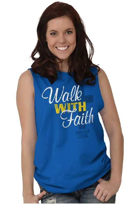 Walk With Faith Sleeveless T-Shirt