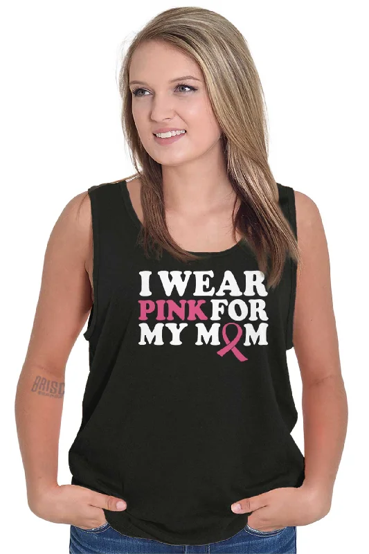 Wear Pink For My Mom Tank Top